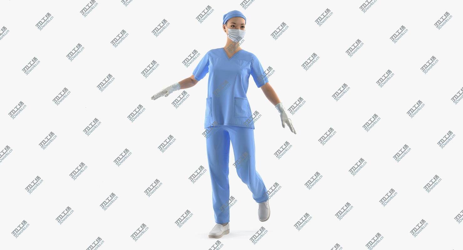images/goods_img/2021040233/3D model Asian Female Surgeon Rigged/3.jpg